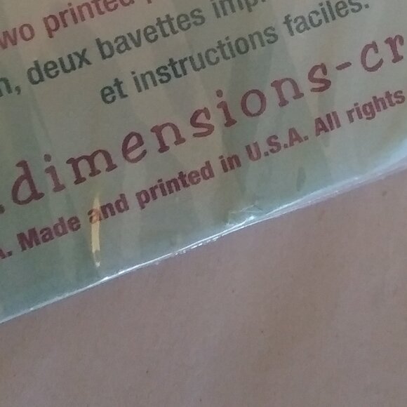 Dimensions Baby Hugs cross stitch kit bear bundles bibs Kit Made in the USA - Picture 13 of 13